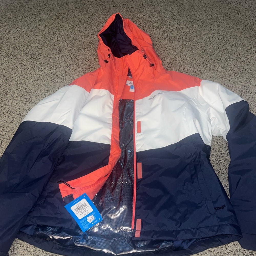 Juniors Columbia rain jacket